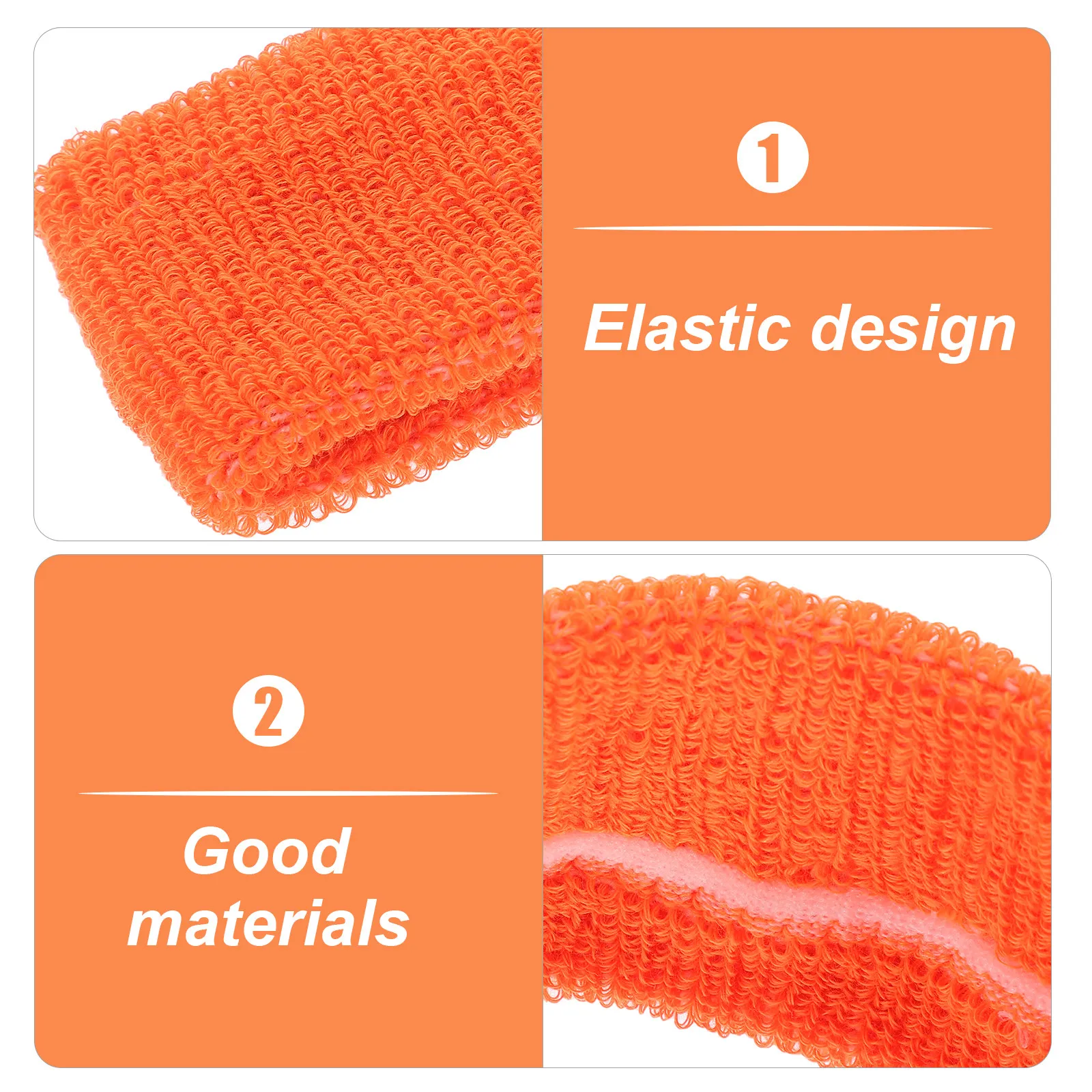 1 Set elastische, schweißabsor – Sweat Band Wrist Bewertung und Preis