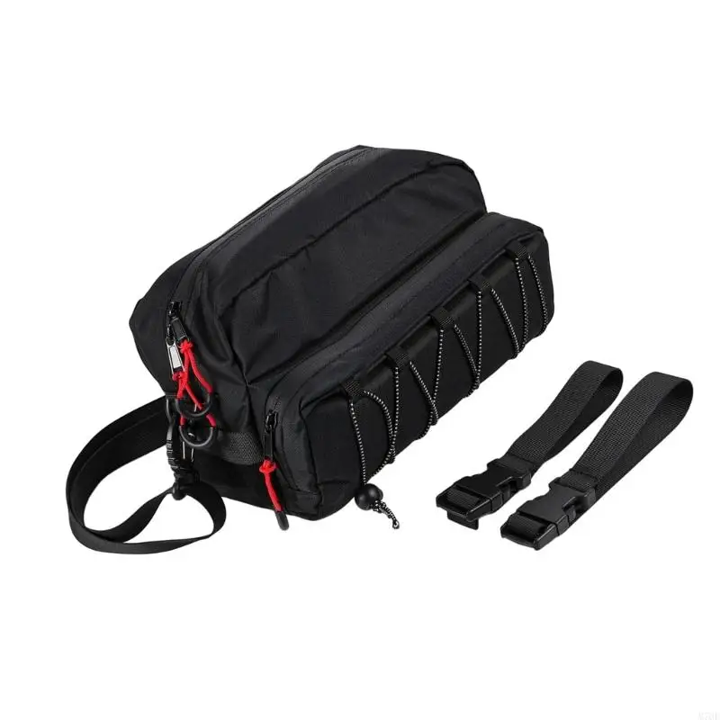 M76E Motorrad-Lenkertasche mit zwei Fächern für Arbeit und Besorgungen – Detail 4