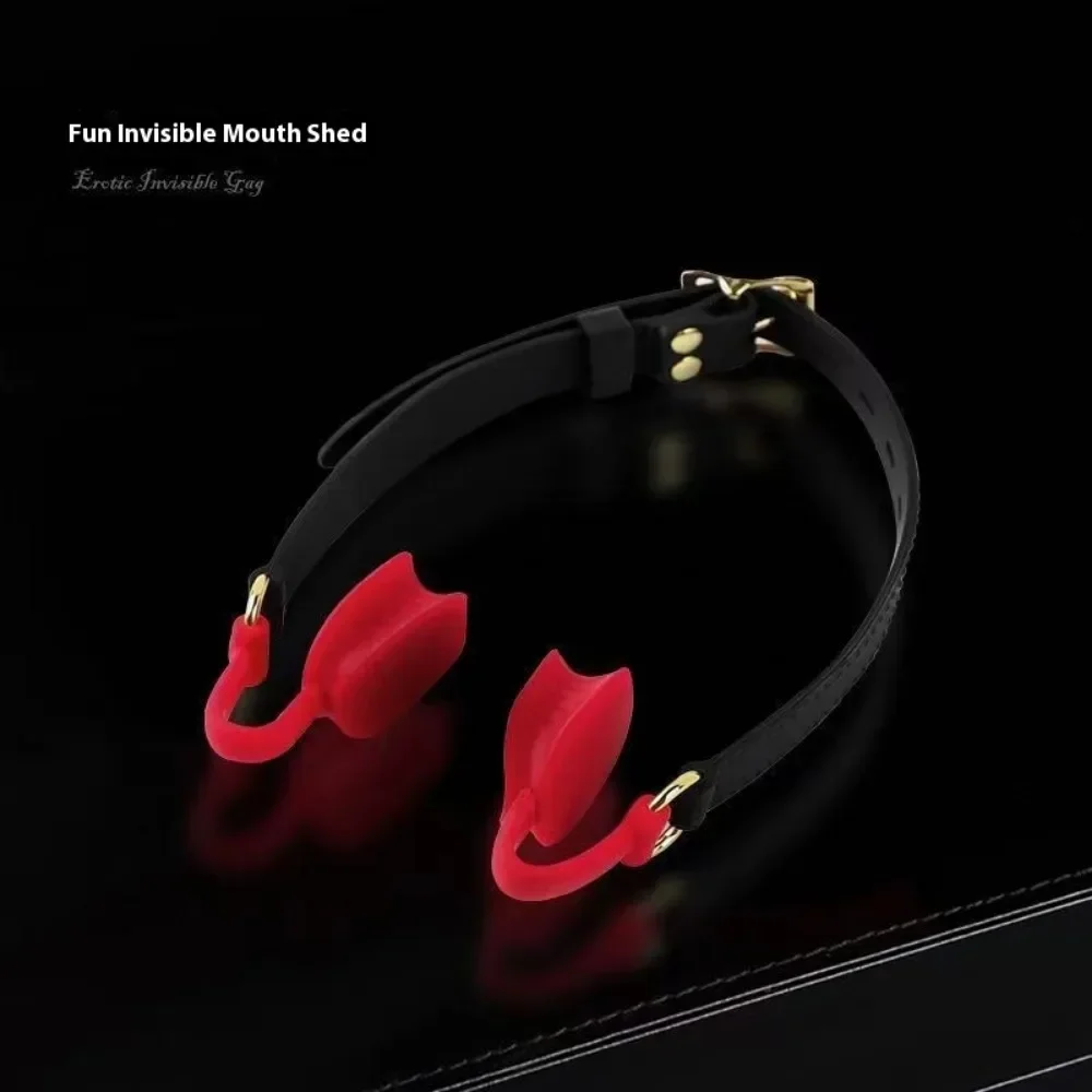لينة سيليكون مفتوحة الفم الفم الكمامة تسخير الكرة دغة الكمامة الوثن عبودية ضبط النفس كمامة للزوجين الرقيق لعبة الجنس اللعوب BDSM لعبة #1