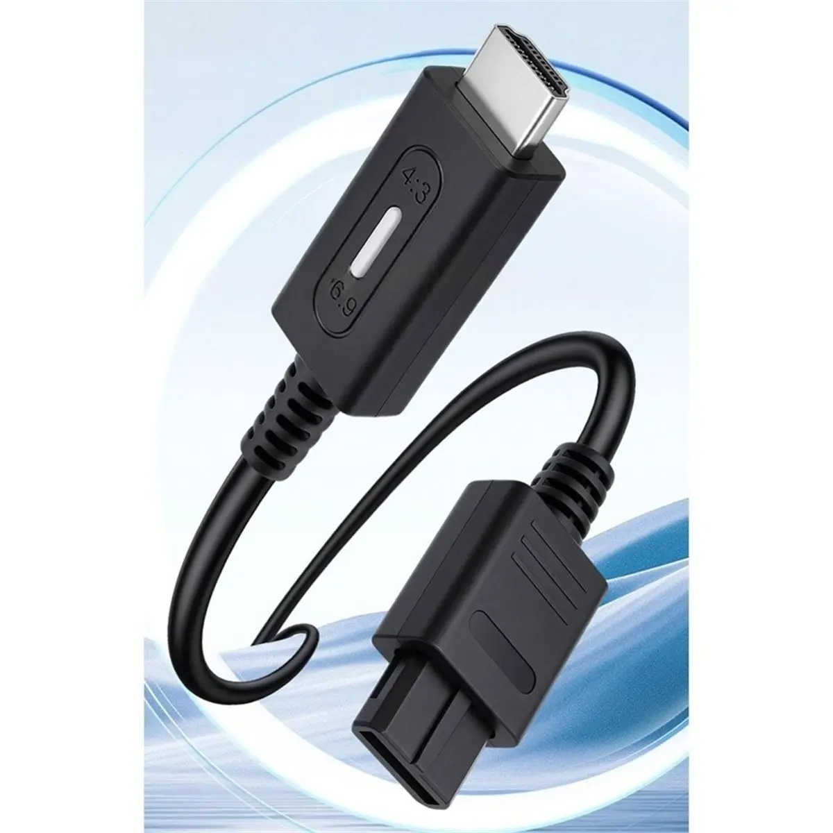 1080P Game Console to -Compatible Converter Cable for N64 SNES SFC NEWFC SFC-JR Retro Gaming HD Video Cord