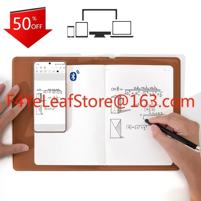 2 in 1 digital notebook drawing tablet portable electronic wireless a5 size e-writing handwriting smart notebook X10