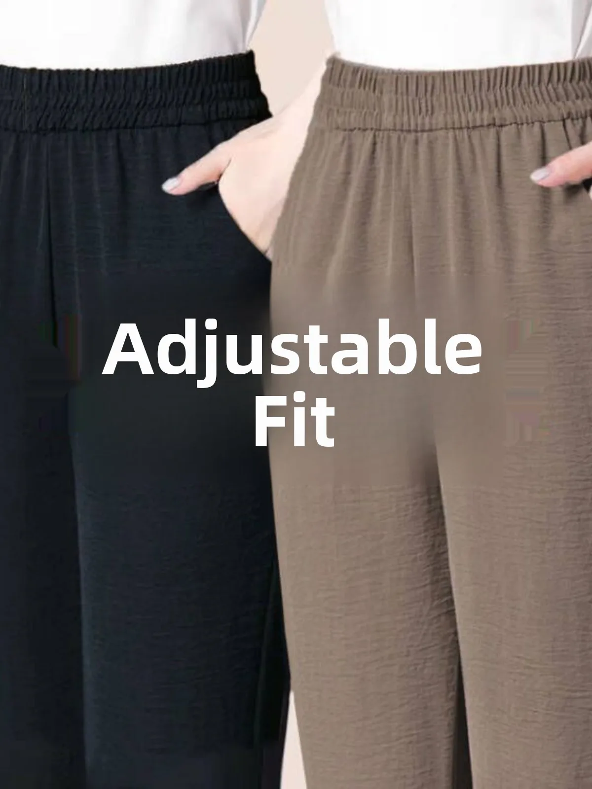 Slimming High Waist Harlan Pants Women's Summer Thin Ice Silk Hemp Casual Large Size Trendy Nine Points Pants