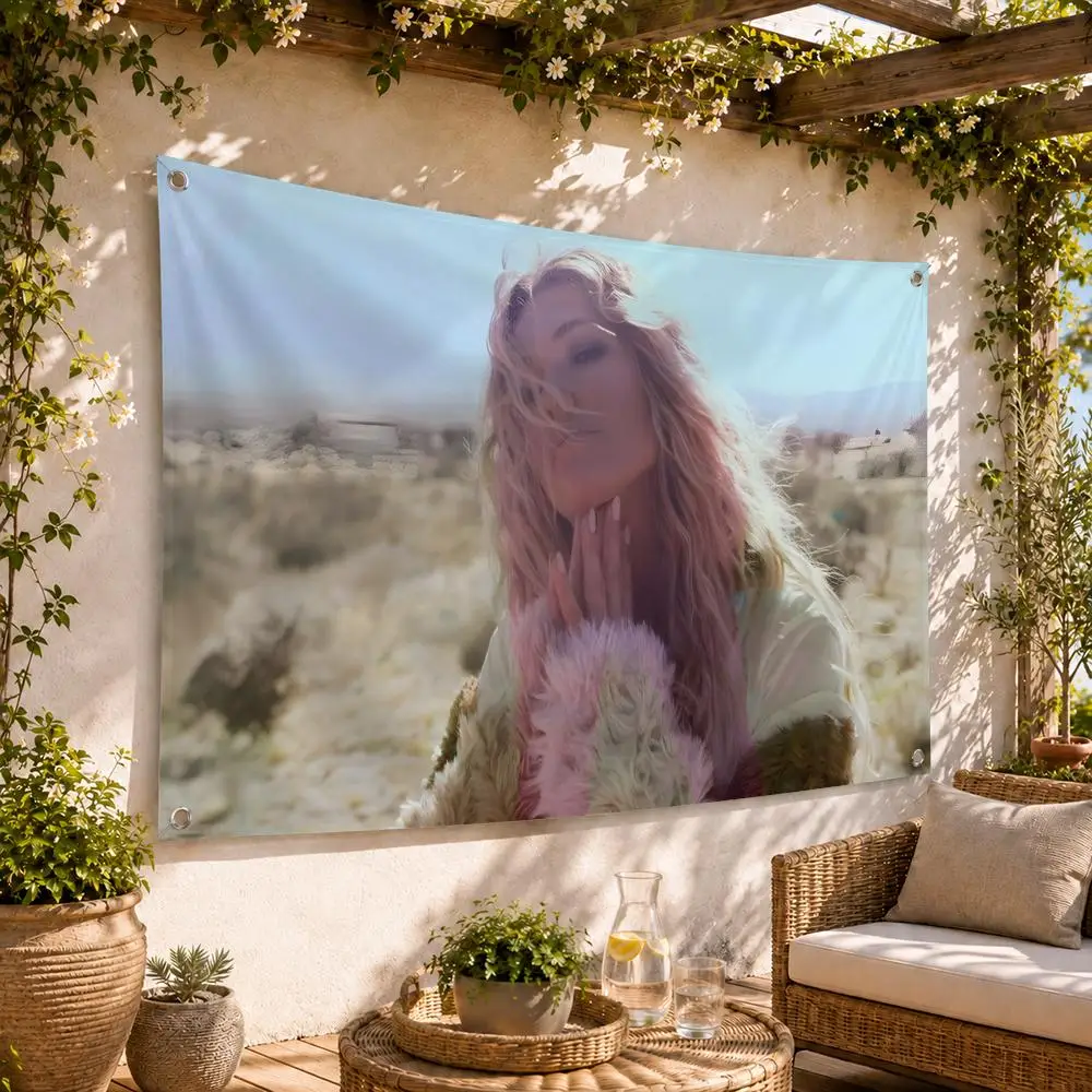 Rachel Platten Singer Flags Flag Soft skin-friendly Durable Tapestry Outdoor party Home living room bedroom Decoration