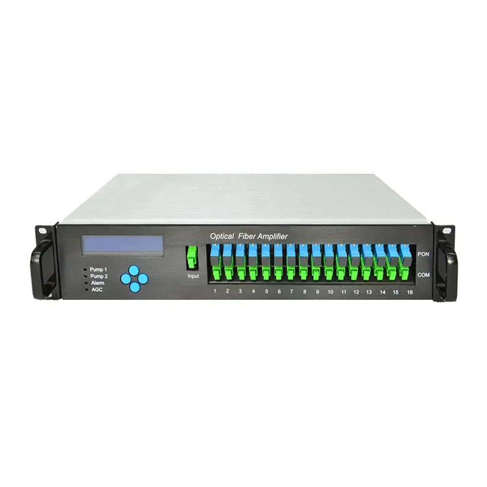 

Optical Amplifier WDM EDFA 8 Port 16db Edfa 8*19 Con Wdm