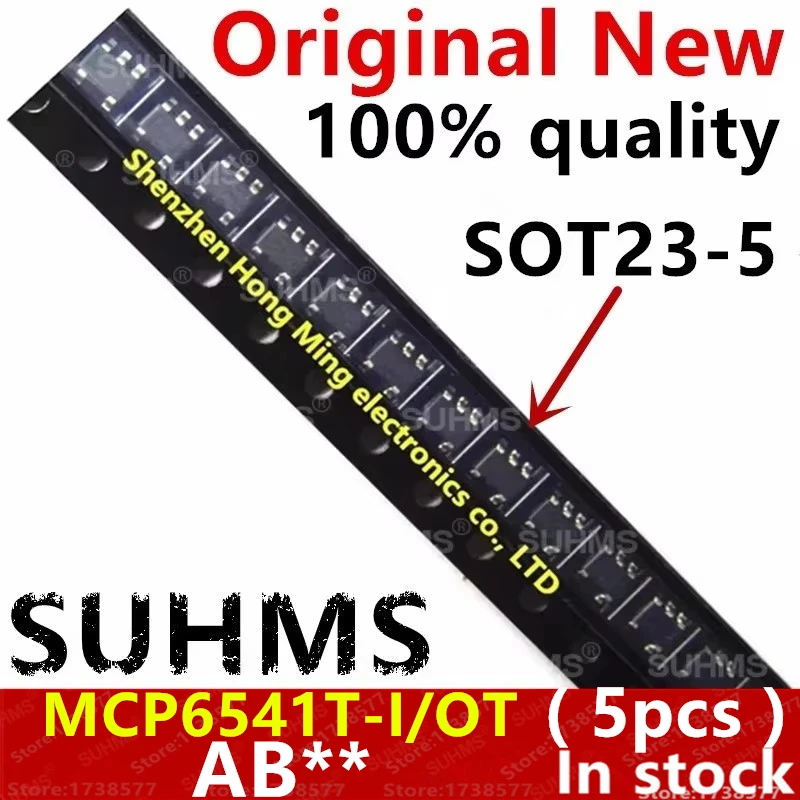 (5piece) 100% New MCP6541T-I/OT MCP6541T-I MCP6541 AB2D ABRC AB** sot23-5