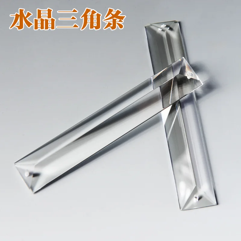 

Crystal Triangle Strip Lighting Pendant, Bead Curtain, Glass Strip, Loose Beads, Crystal Lighting Accessories, Wedding Materials
