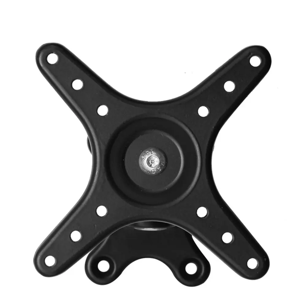 

Wall Mount Bracket 15kg Load Capacity Universal Hole Pattern Space Saving Steel Screen Support for Home