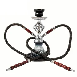 Glass Complete Shisha Hookah Set with Ceramic Bowl Tongs Hookah Hose Shisha Nargile Sheesha Narguile Chicha Water Pipe Hookah