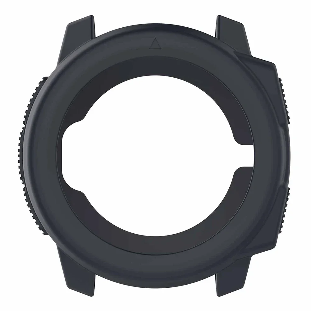 Capa de silicone tpu protetor de concha para garmin instinto pulseira de relógio inteligente 360 graus proteção completa capa à prova d'água