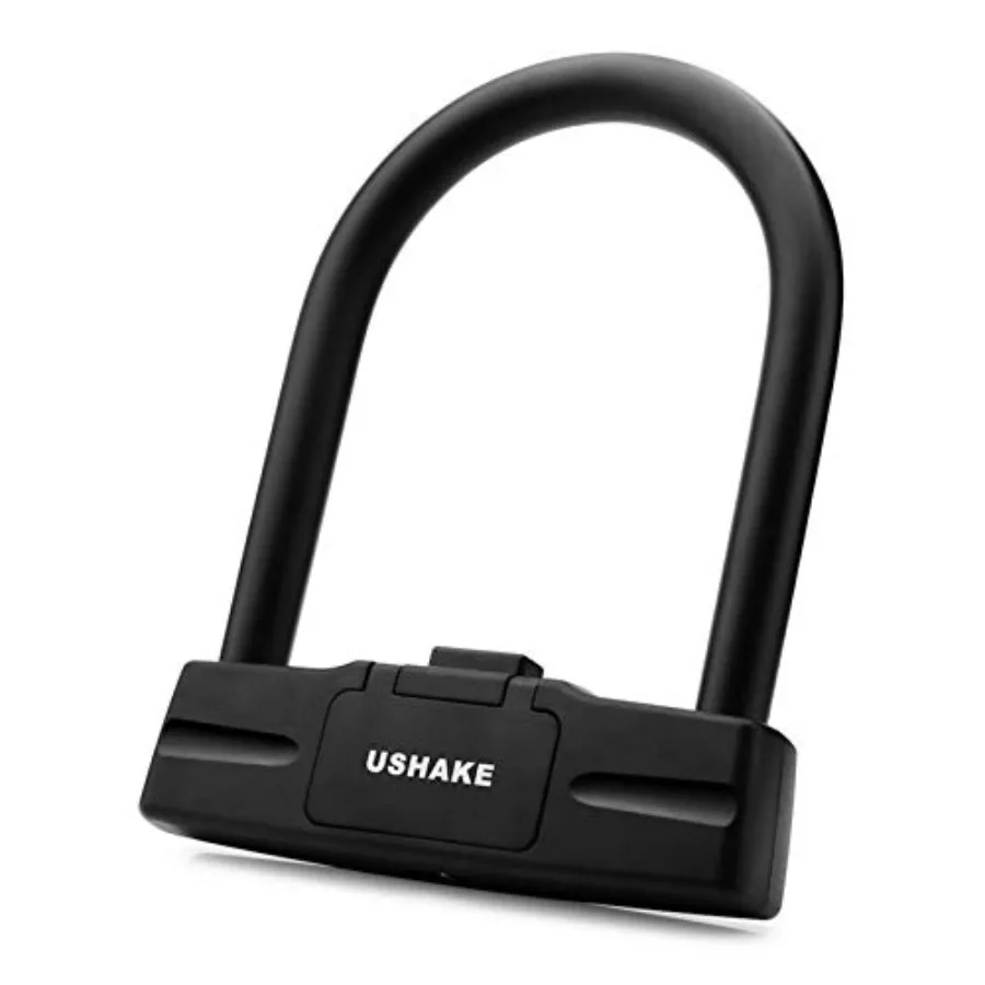 

Bicycles U Lock Heavy Duty Bike Scooter Motorcycles Combination Lock Gate Lock for Anti Theft Black 14mm chackle