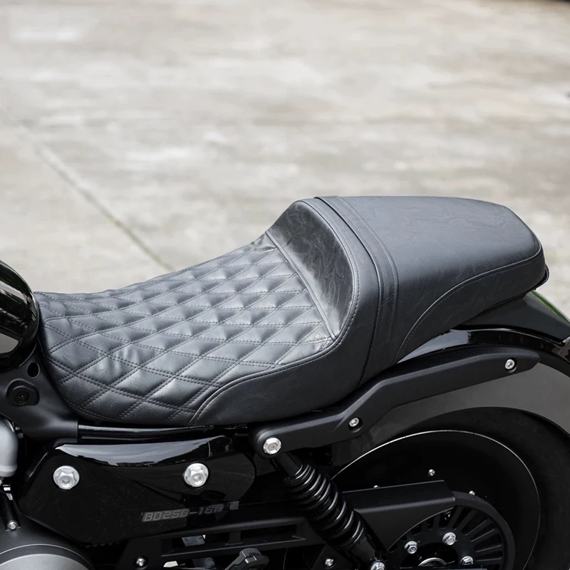 Motorcycle Body Parts Seat Cushion Outdoor Seat Pad Comfortable Gel Enhanced Seat Pad Cushion for BENDA Rock 250 Rock300 BD250