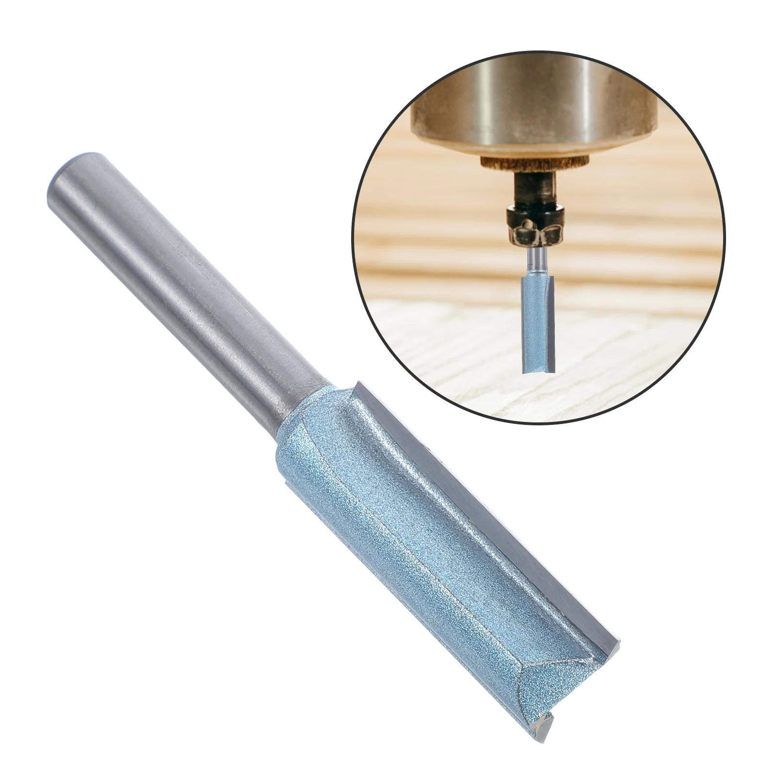 

Plywood Woodworking Router Bit Double Flute High Strength Straight for Creating Grooves Milling Cutter Router Bits