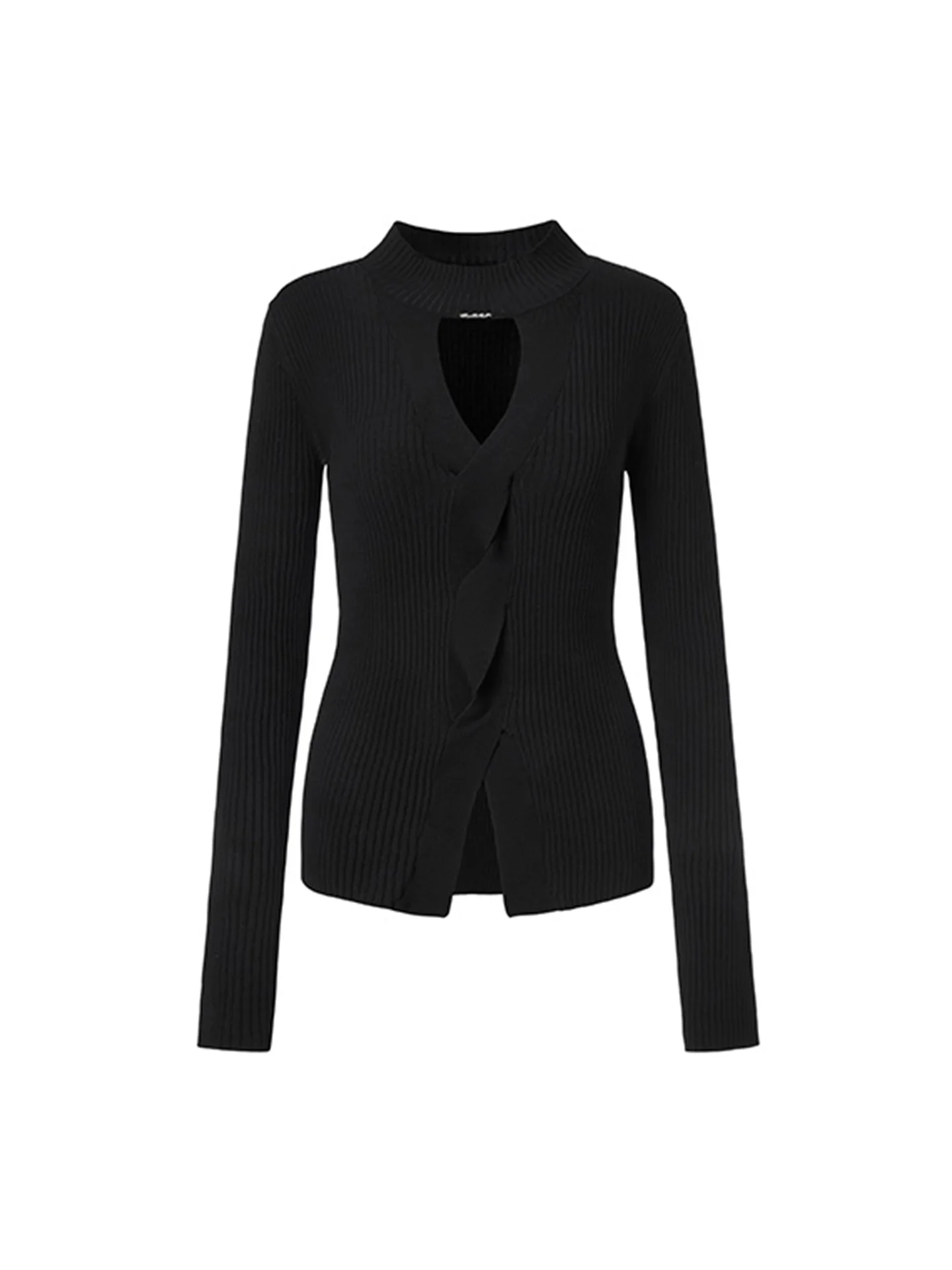 

Женская облегающая трикотажная кофта LEDIM WANG с V-образным вырезом, черная, базовая, осенне-зимняя, новая, повседневная, мягкая, из смесового полиэстера