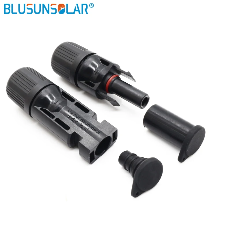 Free Shipping 1 Pair High Quality Solar Connector Dust Cap Plastic Dust Caps for Solar Photovoltaic Plug Anti Dust Caps