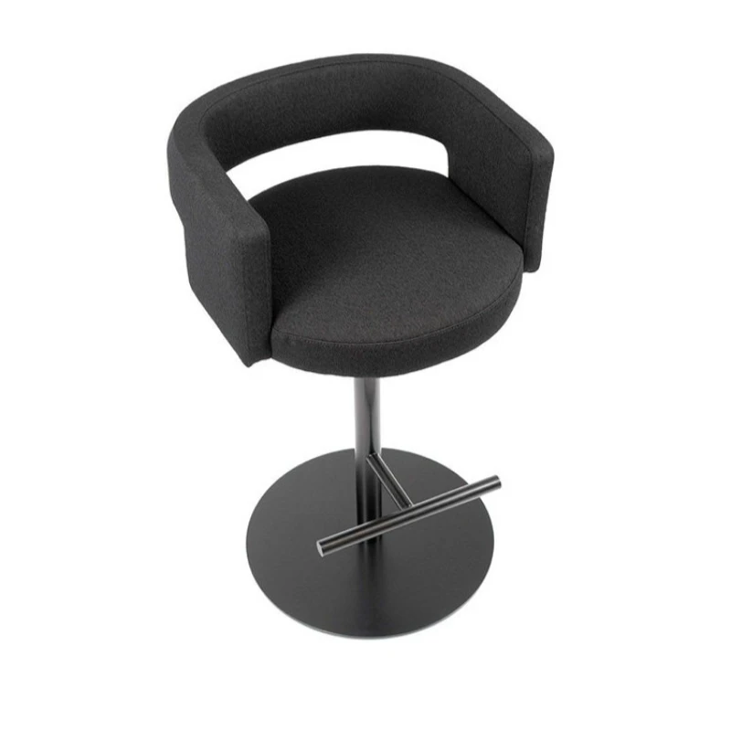 Chaise de bar ergonomique et confortable, chaise de bar design nordique, réglable en hauteur, vintage, pour maquillage, Taburete Alto, mobilier d'hôtel