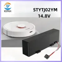 STYTJ02YM 14.8V 6800mAh Xiaomi Mop Pro Robot Vacuum Cleaner Replacement Battery for Yunmi MVVO1-JG Haier JX37