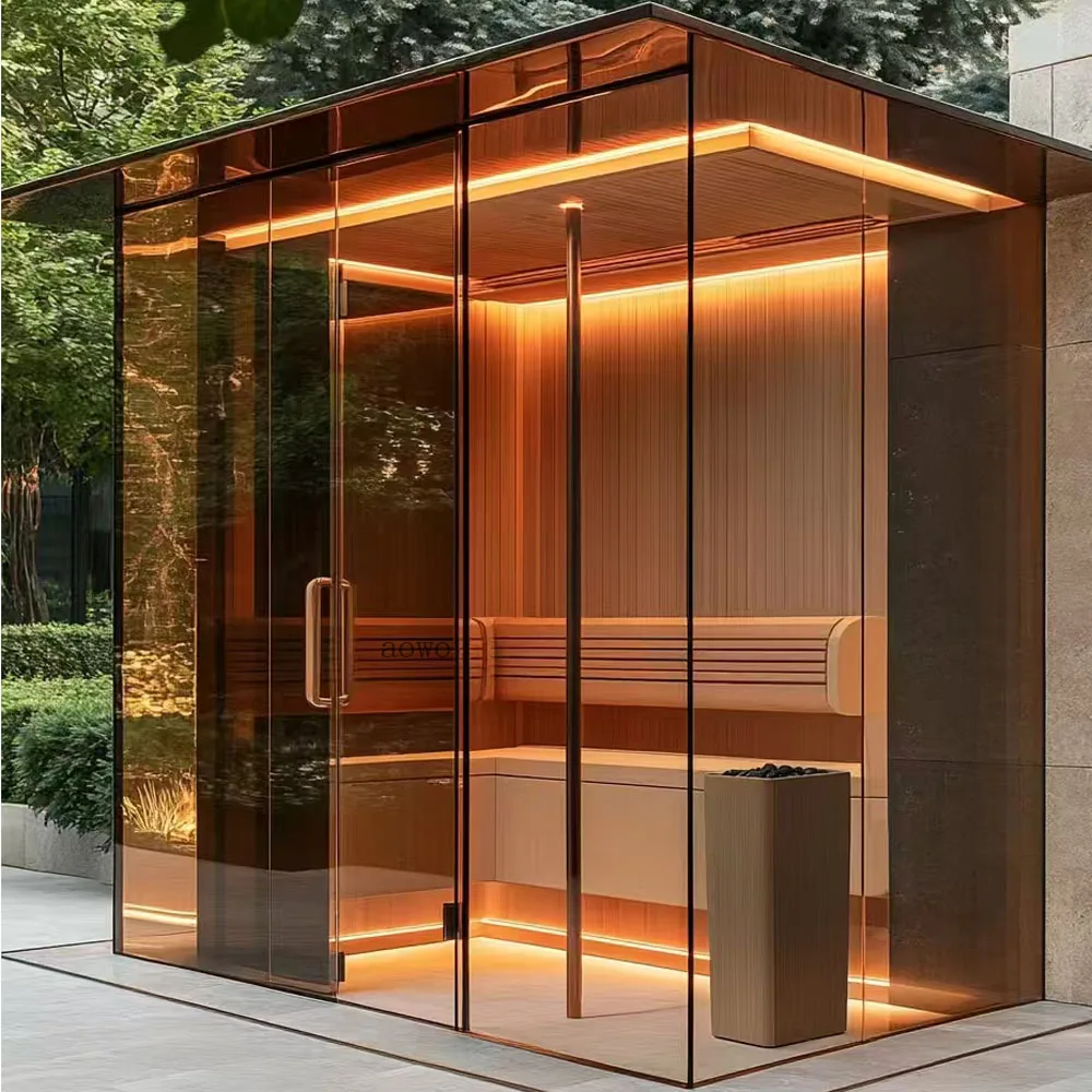 Bluetooth controlled sauna room Wet sauna room