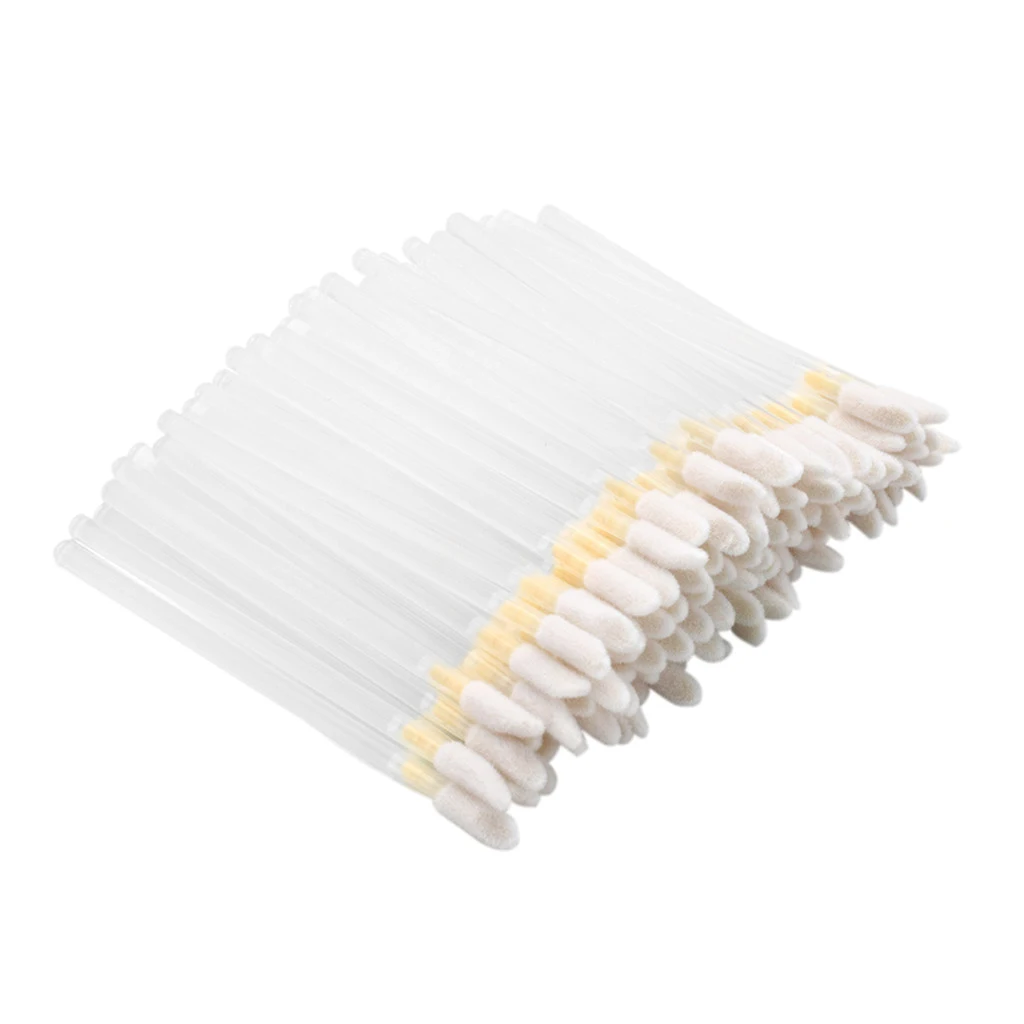 Pędzelki do ust jednorazowe do makijażu, aplikatory do szminki, idealne w podróży