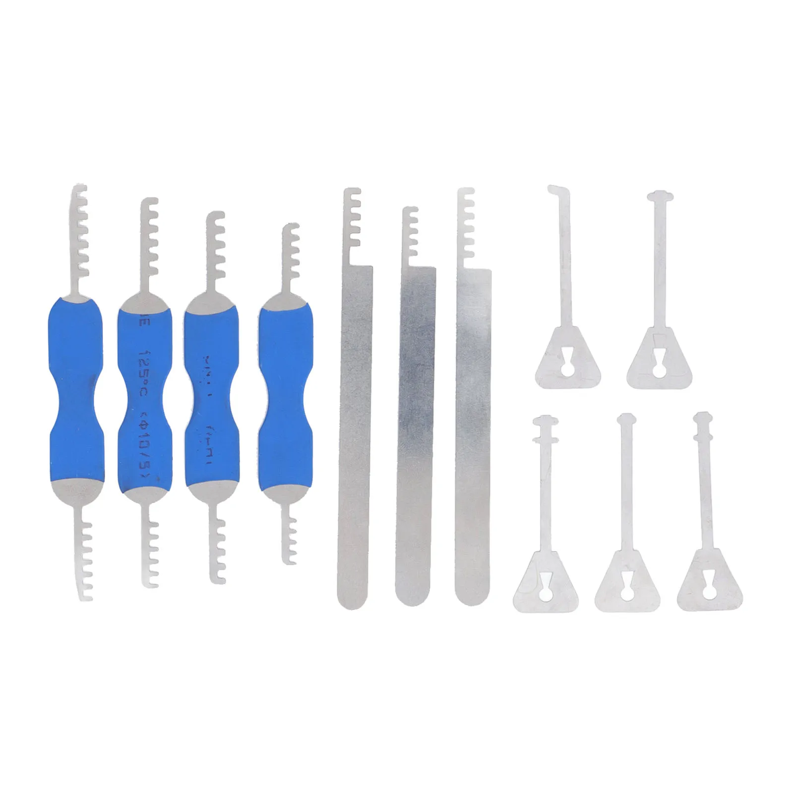

12Pcs Metal Teeth Stainless Steel Tools Comb Pick Stainless Steel Tools Fine Workmanship Portable Versatile for EMS Personnel