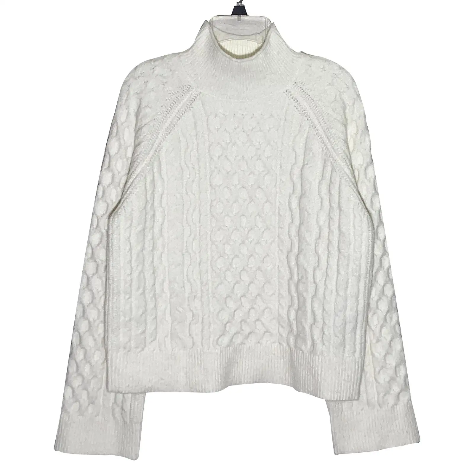 

Winter Thiened Women's Knitted Loose Svel Sweater f High Collar Long Sve Regular Length Commute Sle Top