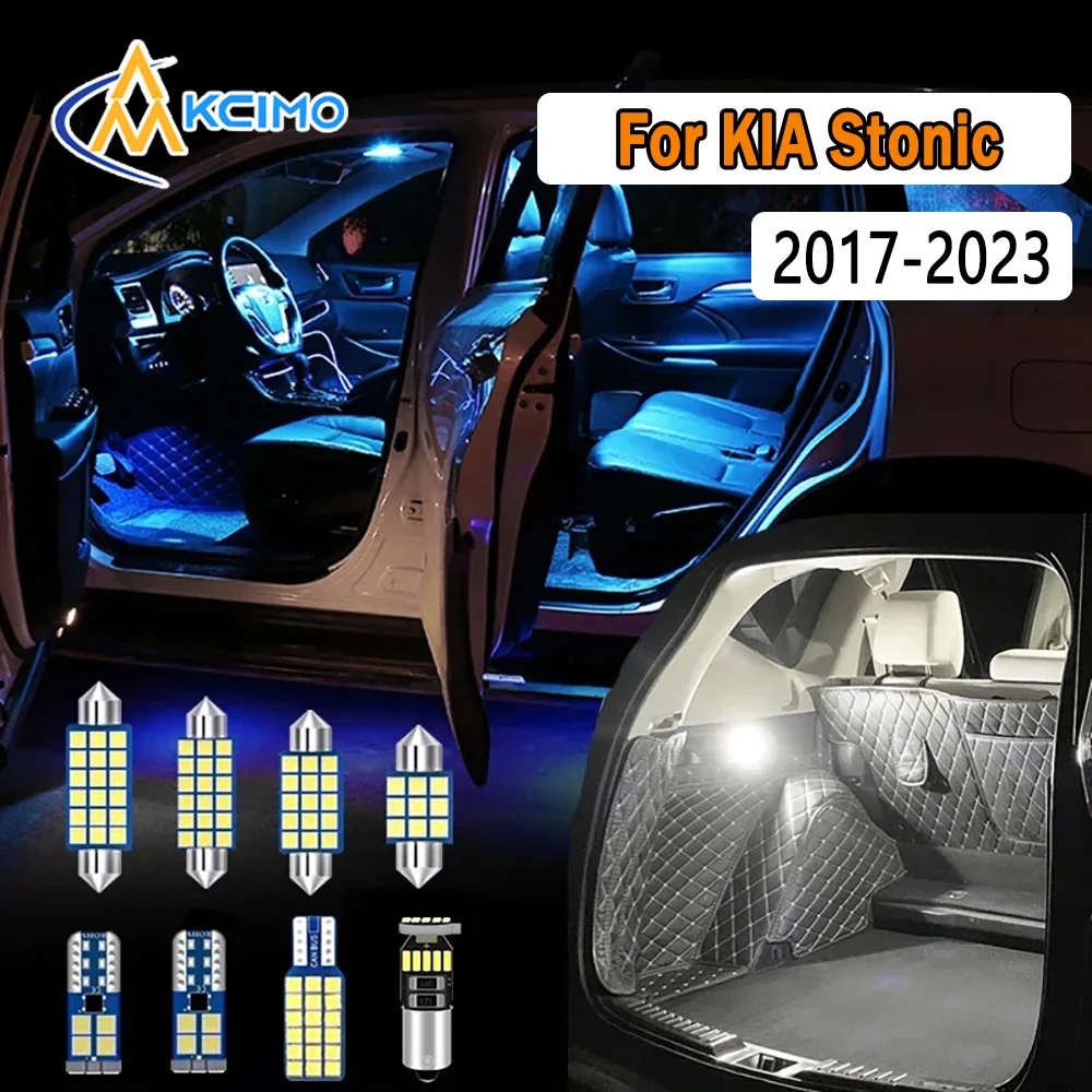 

Canbus LED Interior Light Kit For KIA Stonic 2017-2023 Super Bright Dome Map Door Lights Easy Install Bulbs Set