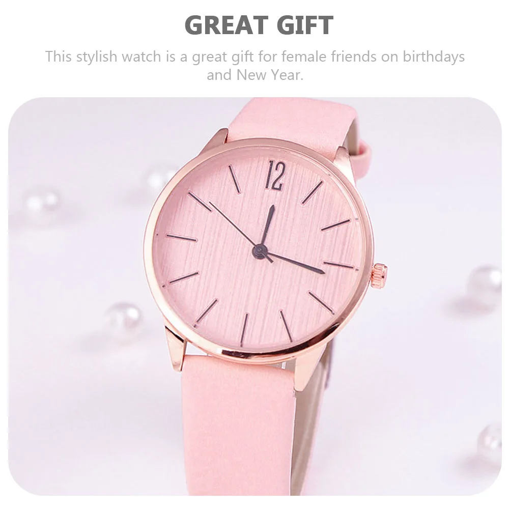 Orologi al quarzo casual per donna Orologio da polso femminile da donna alla moda, resistente all'acqua