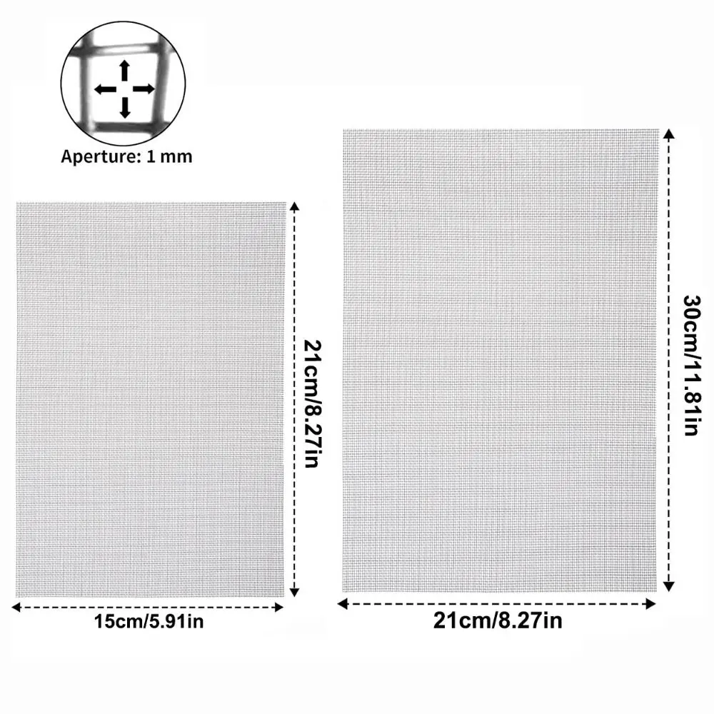 20 شبكة شبكة سلكية شاشة قوي لا الصدأ 15X21 سنتيمتر نافذة شاشة شبكة 31X21 سنتيمتر شبكة من الاستانلس استيل لتقوم بها بنفسك مشاريع قفص تنفيس حديقة