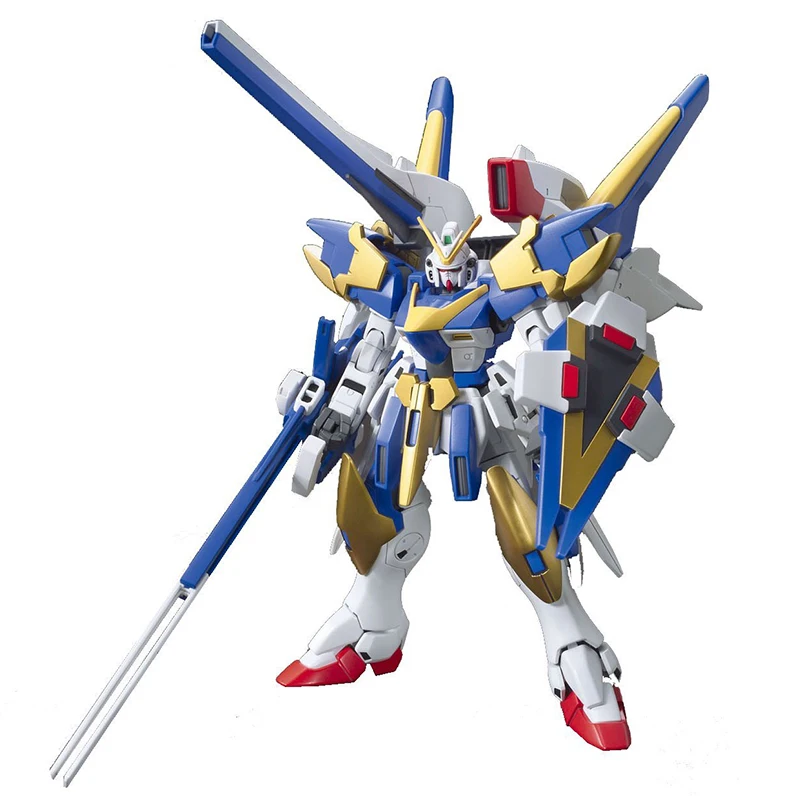 

Набор моделей для сборки BANDAI GUNDAM HG HGUC189 1/144 V2 Strike Gundam, Аниме фигурки, игрушки, подарки для детей