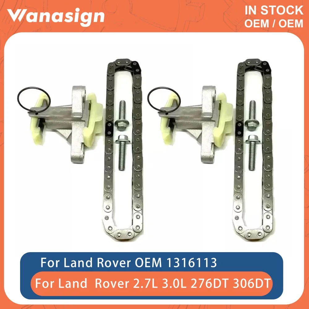 

Engine Camshaft Timing Chain Fit 2.7 3.0 L For Land Rover Range Rover Discovery 2.7L 3.0L 276DT 306DT V6 Diesel 05-17 1316113