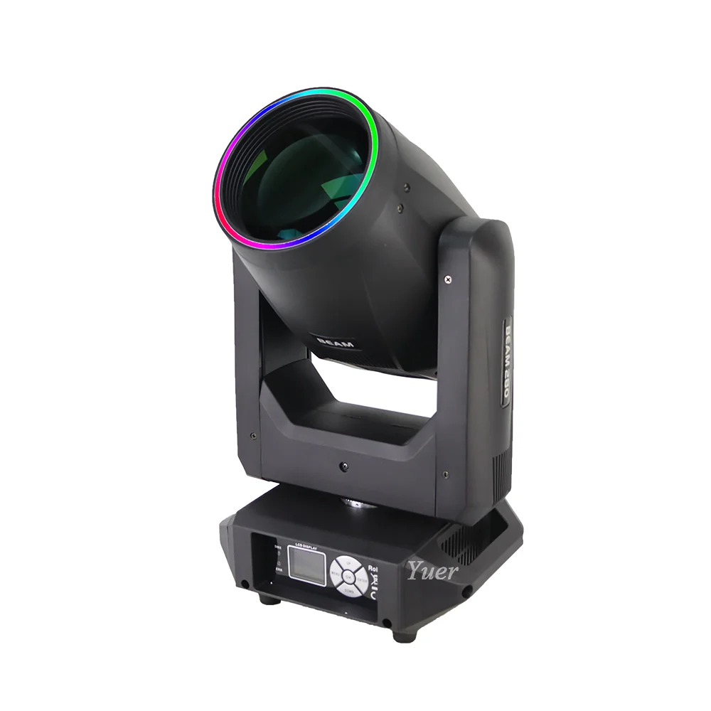 280W BIG Party effect Beam light Moving head light biprisma DMX Sound control focus Adjustable Atomization Rainbow Lighting