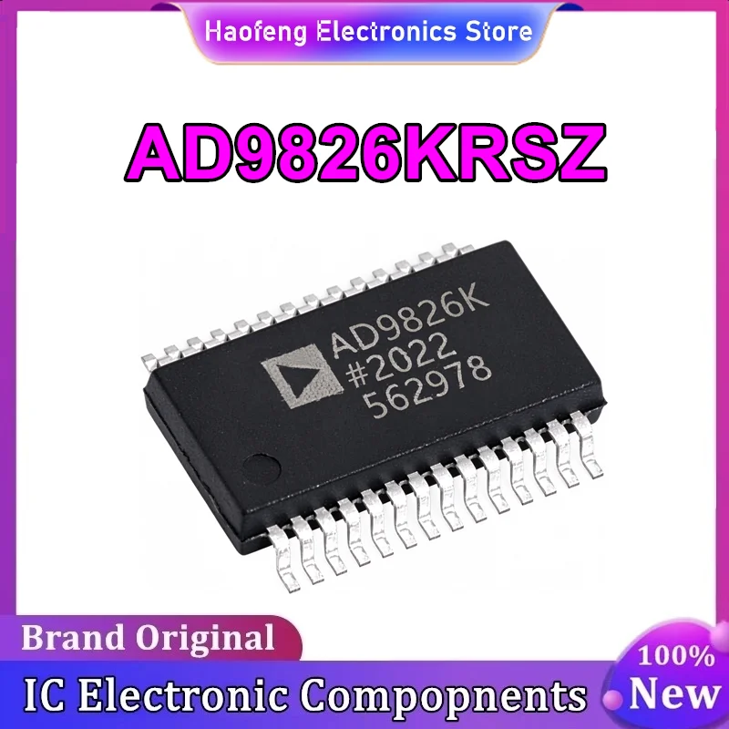 AD9826KRSZ AD9826K AD9826 SSOP-28 New IC Chip In Stock