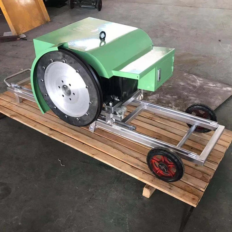 High Performance Oil Flow Rate 30-80L/min Diamond Wire Saw Machine For Concrete Wire Saw Equipment