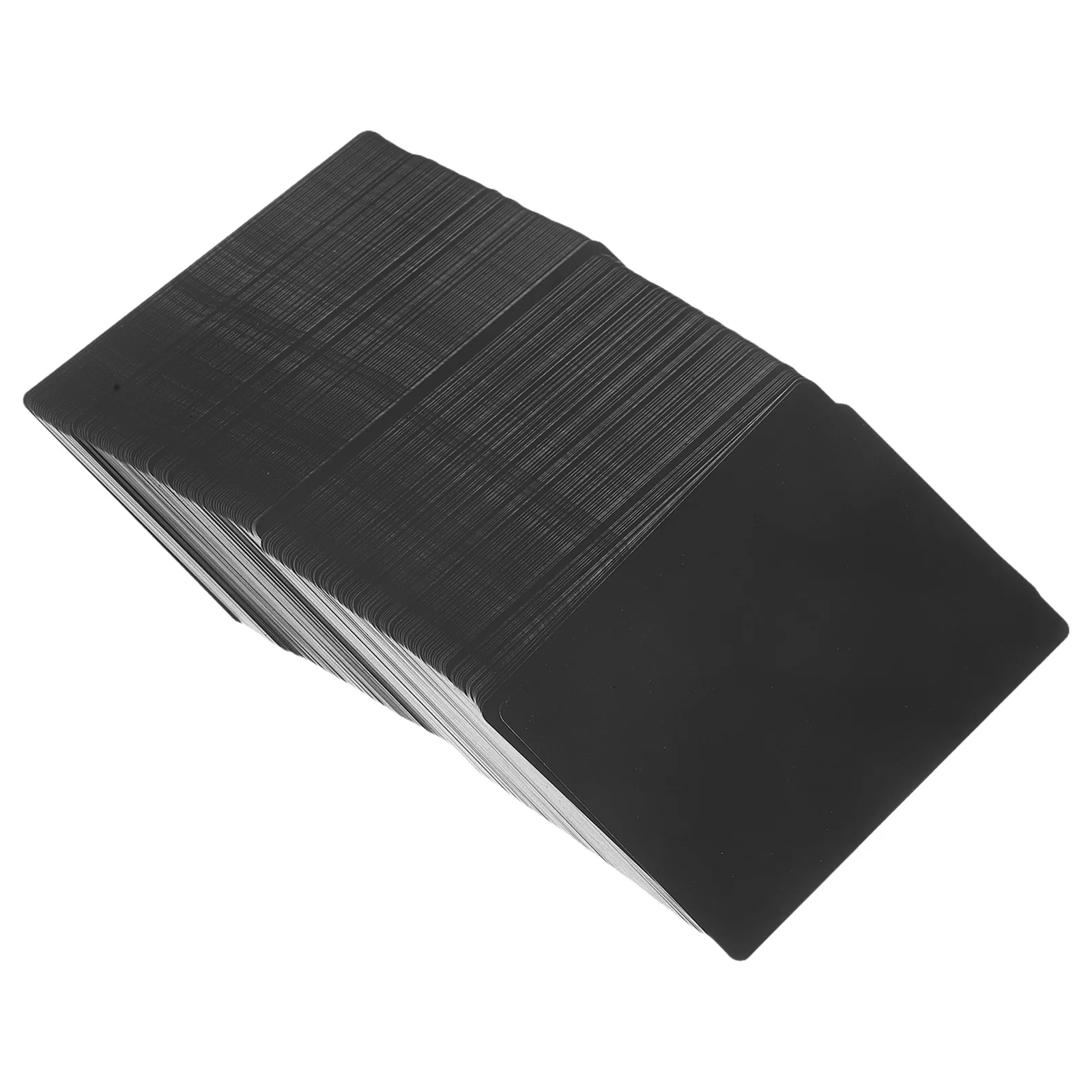 

200pcs Blank Metal Business Cards Aluminum Alloy Laser Engraving Blanks Thin Name Plates For Networking Events Metal