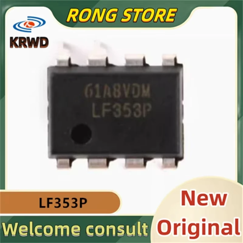 (25PCS) New and Original Chip IC LF353P DIP-8