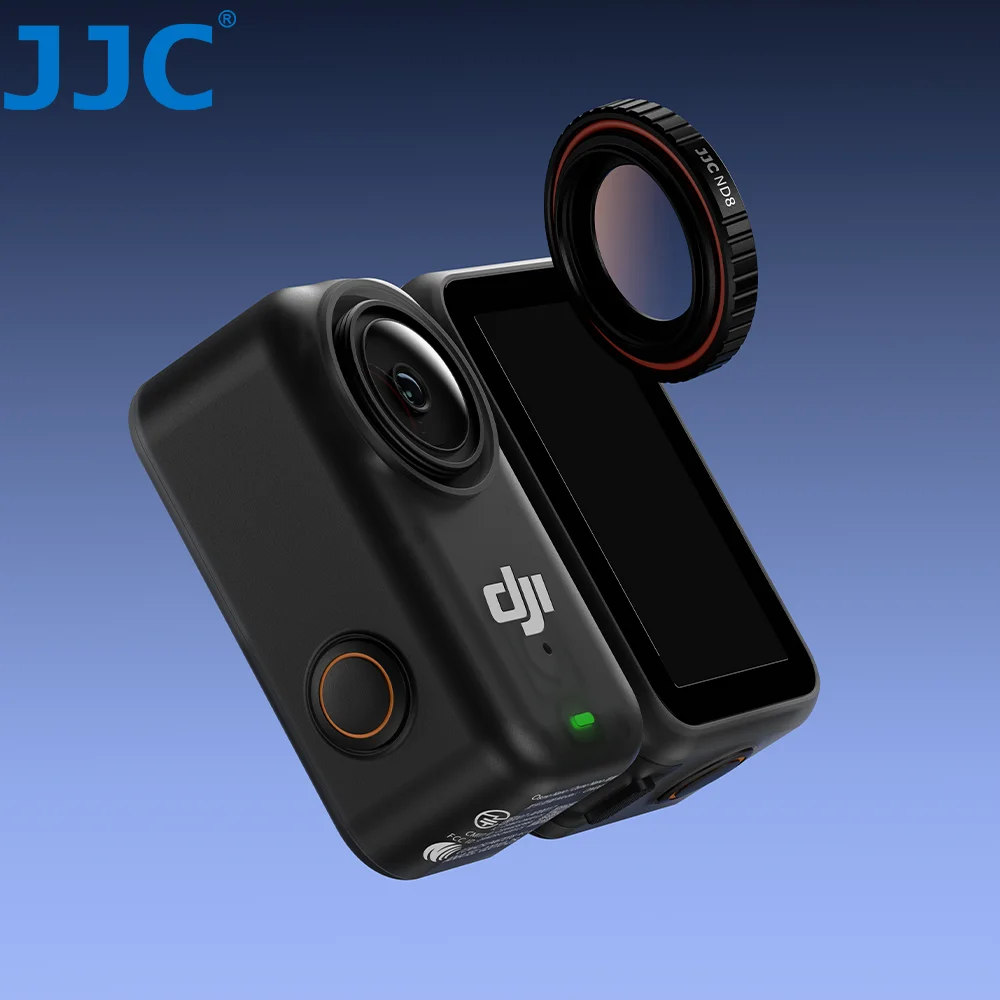 مرشح كاميرا JJC لملحقات DJI Osmo Nano ND UV 1/2 مرشح ضباب أسود مجموعة مرشح عدسة محايدة الكثافة لكاميرا الحركة