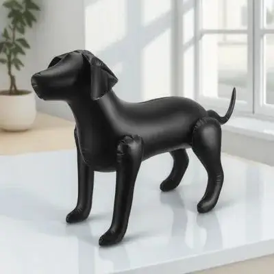 

Pet Clothing Sculpture Dog Display Mannequin Clothes Stand Pvc Inflatable