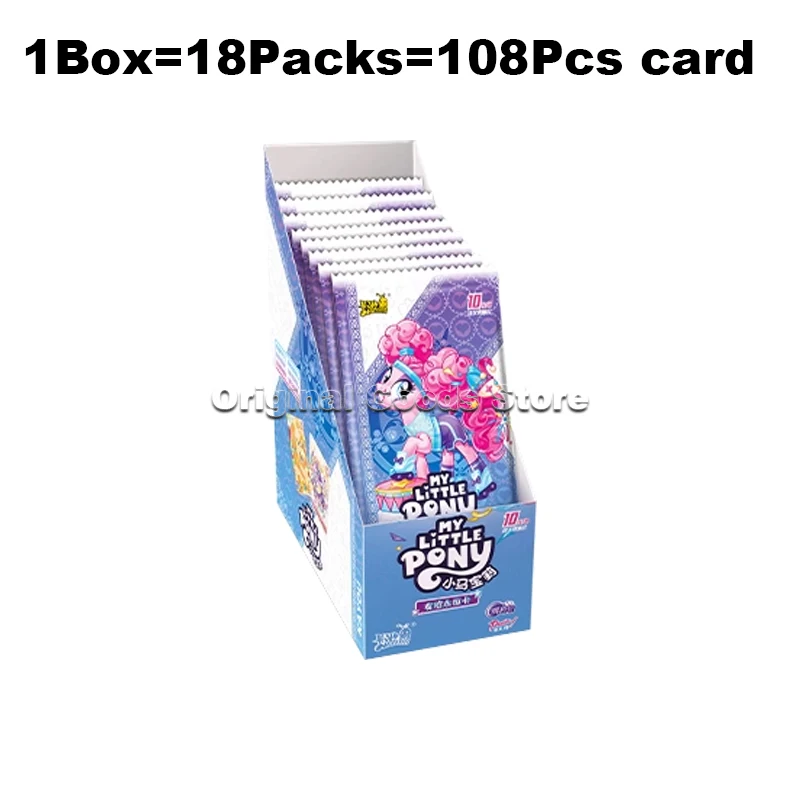 Original Kayou meine kleine Pony Karte Freundschaft ist Magie Huiyue Pack 05 echte Anime Sammlung Karten Kinder Geschenke Kinderspiel zeug