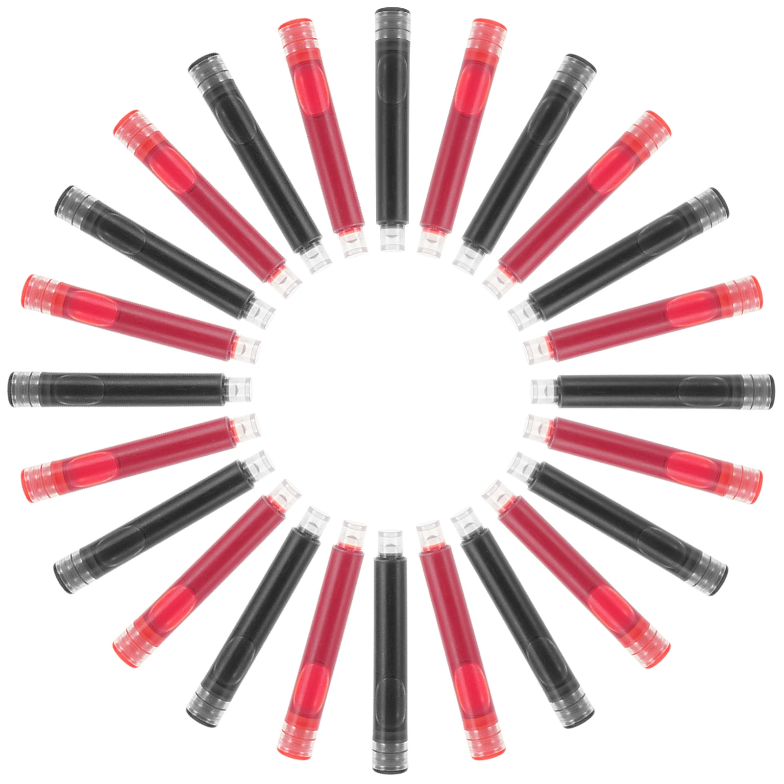 

100pcs Universal Fountain Pen Ink Refills Smooth Writing Portable For School Office Calligraphy Practice Ink Supplies