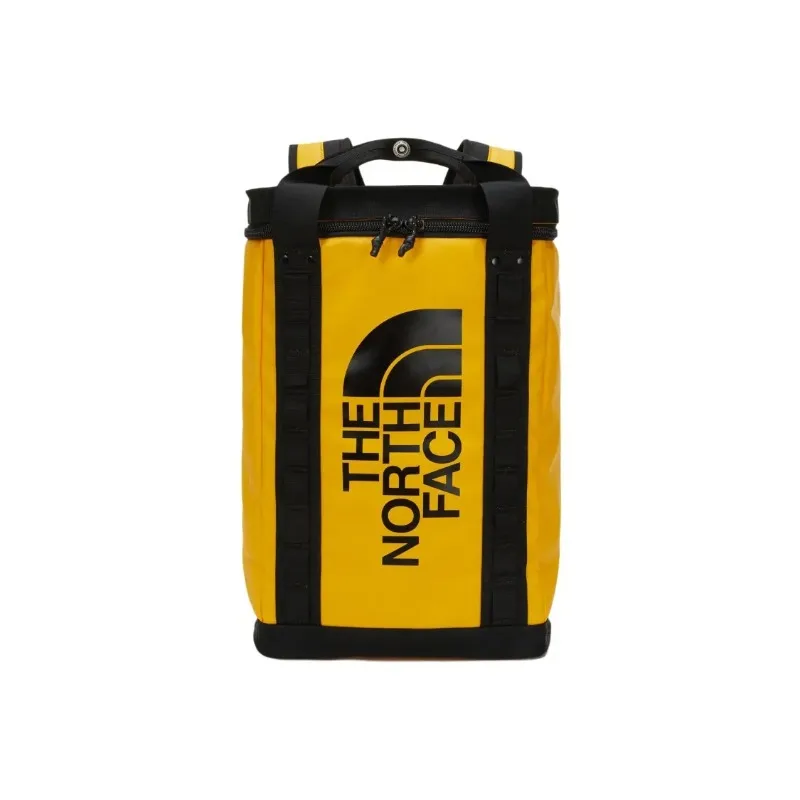 THE NORTH FACE 21L Sports Men's and Women's Couples Adjustable Shoulder Strap Backpack Backpack Outdoor Bag Yellow NM2DN73B