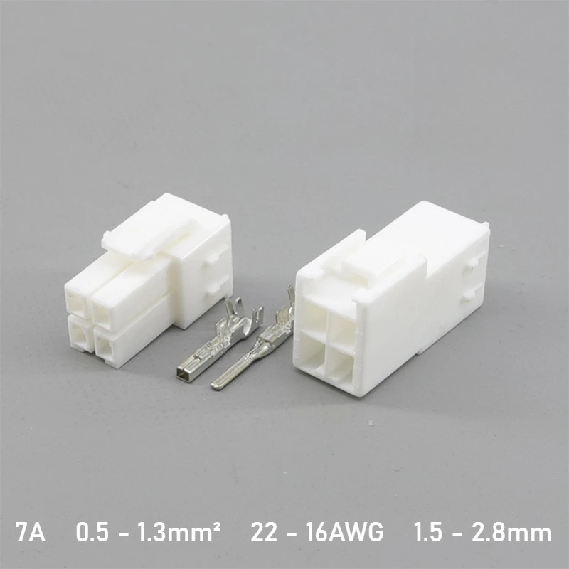 396B Док-провода «папа» и «мама», разъемы жгута проводов питания, клеммные колодки, вилки, розетки, пружинные пластиковые медные разъемы