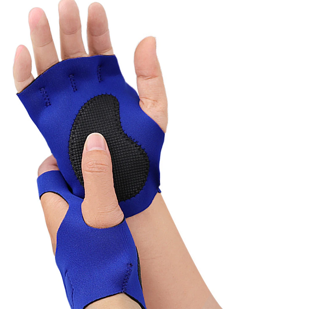 

Anti-slip Fitness Gloves Sbr Material Weight Training Half-finger Comfortable Palm Guards Durable Sports Cycling Hiking
