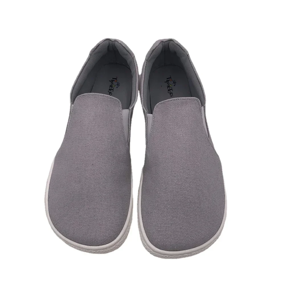 Tipsietoes 2024  Spring Barefoot Canvas for Women with New Flat Soft Zero Drop Sole Wider Toe Box Light Weight Minimalist