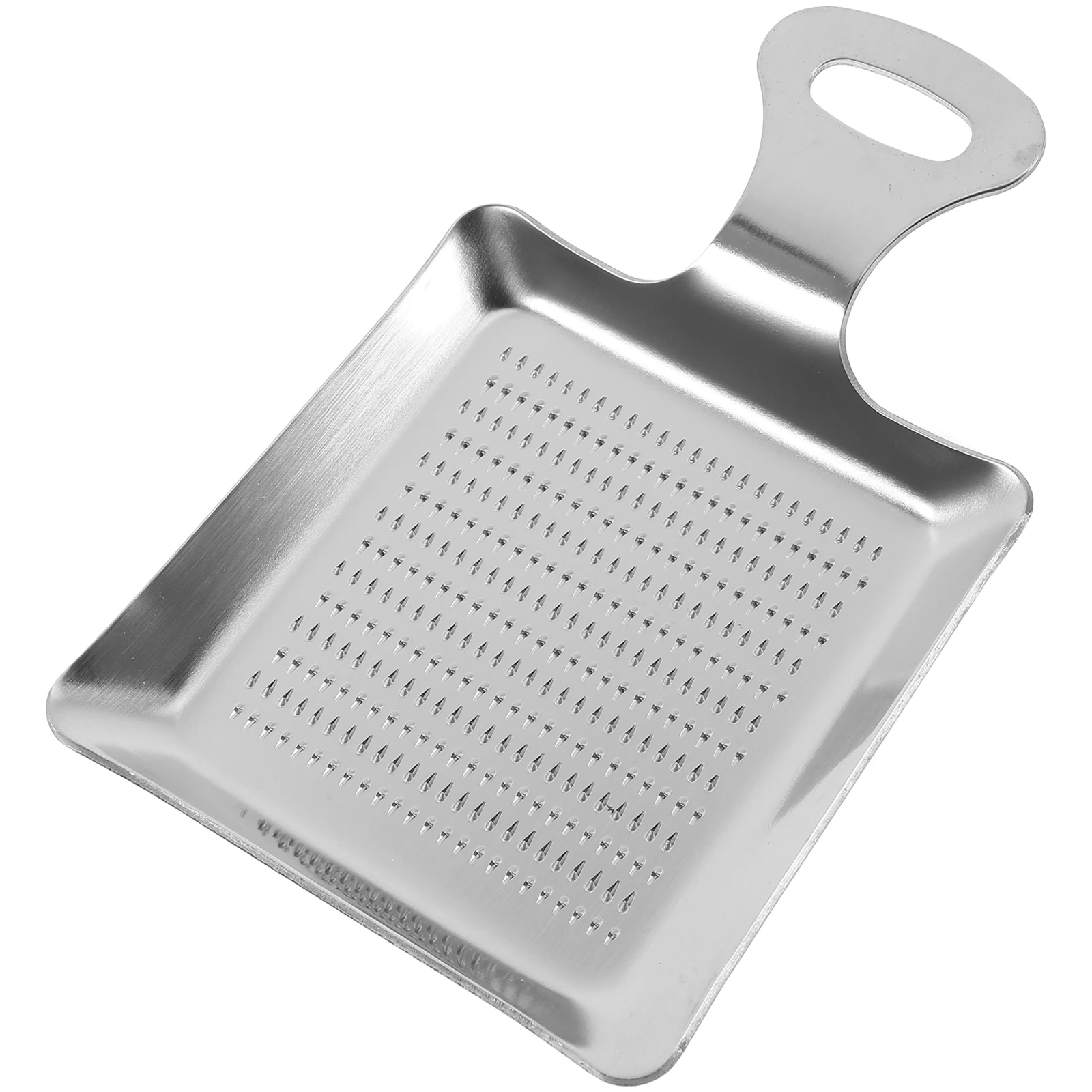 

1pc Stainless Steel Ginger Garlic Grater Multi Functional Kitchen Tool Grinder Clay Shredder Tool Easy Clean