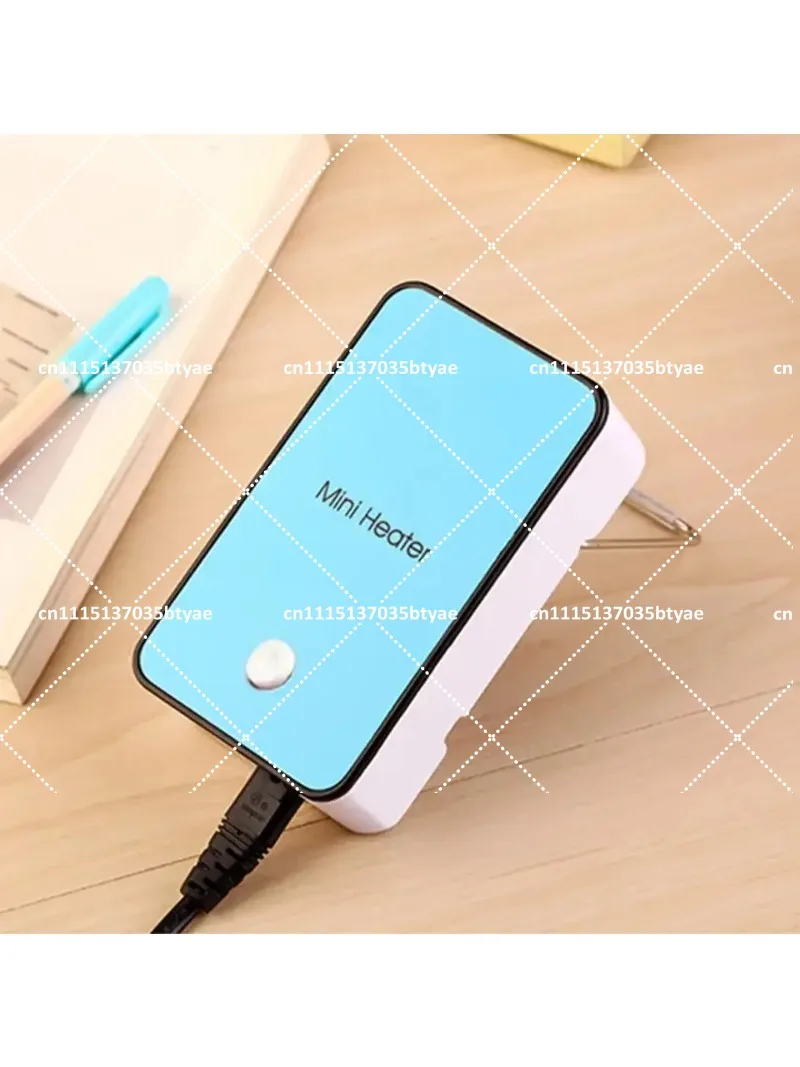 Mini heater, home desktop heater, dormitory office low power portable heater