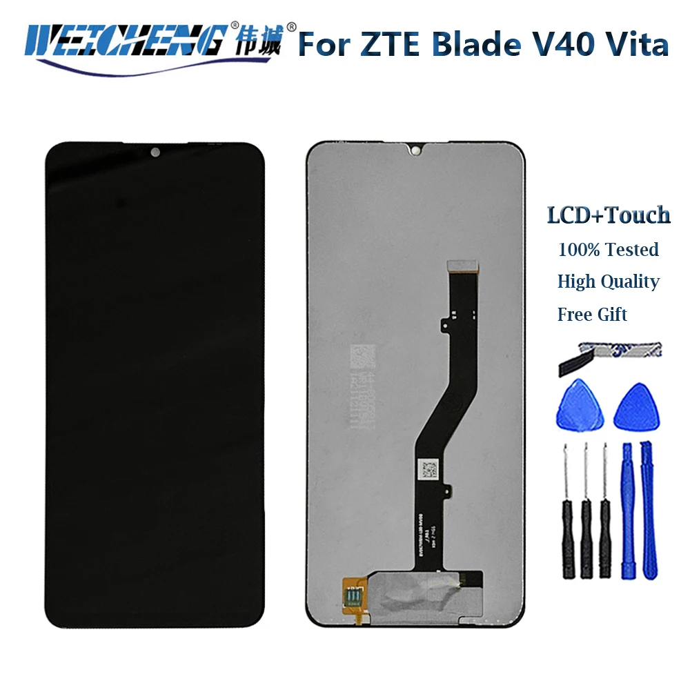 6.75“ Original LCD For ZTE Blade V40 Vita 8045 LCD Display+Touch Screen Digitizer Assembly Display For ZTE V40 Vita LCD Repair