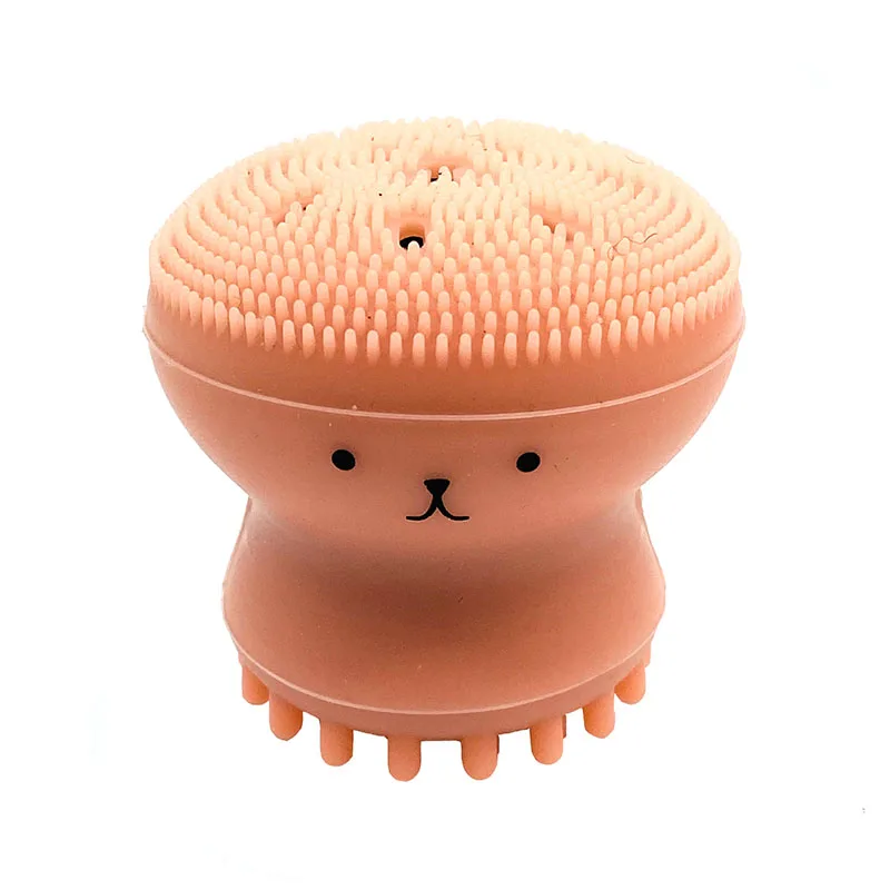 Silicone Face Cleansing Brush Facial Cleanser Exfoliating Blackhead Cleansing Brush Tool Women Face Scrub Washing Brush TSLM2