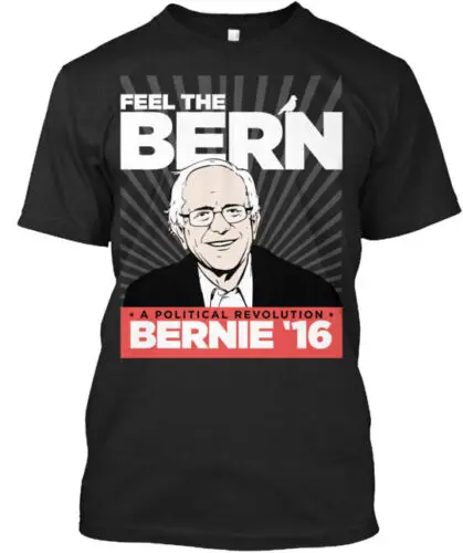 Feel The Bern Funding A Revolution T-Shirt Made in the USA Size S to 5XL