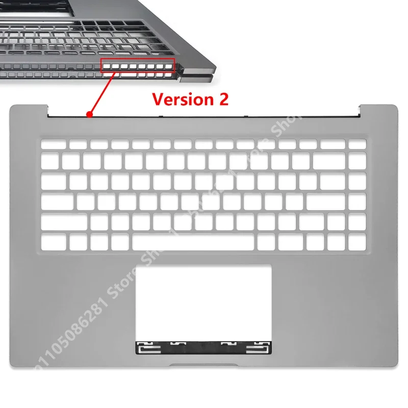 For Notebook Pro 15.6 TM1701 LCD Back Cover /Top Shell Hinge Cover Palmrest Bottom Case New Replacement Parts