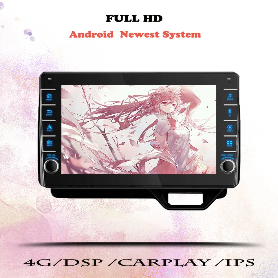 8G Ram Android 14 For Honda N-BOX 2017 - 2021 Auto Radio Stereo Multimedia Video HU Head Unit With GPS Navi Auto DVD Cassette