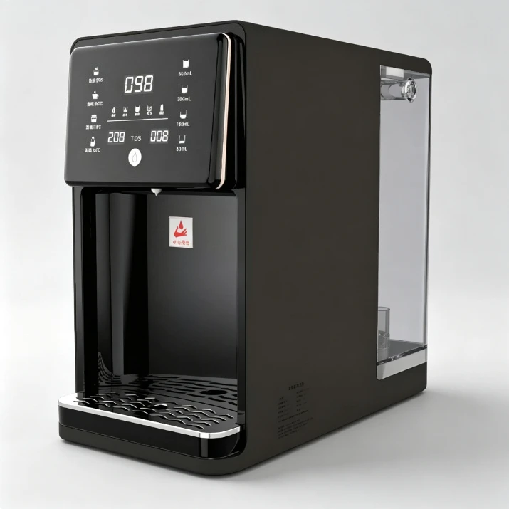 Countertop Reverse Osmosis Water Purifier, Hot & Warm Water Dispenser, Desktop Filtration Drinking Water Machine